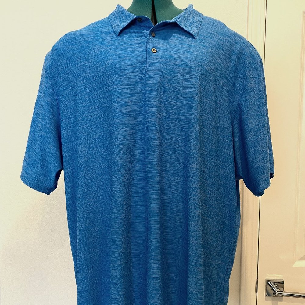 Roundtree and Yorke 4XLT Men's knit polo shirt